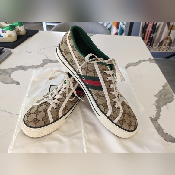 Mens Gucci Tennis 1977 Sneakers - Picture 8 of 14